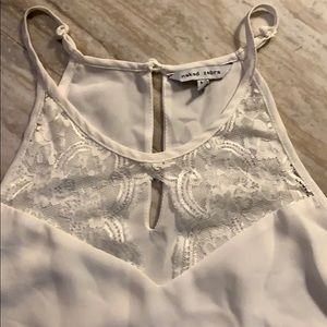 Naked Zebra Tops - Lace Tank Naked Zebra Tops - Lace Tank